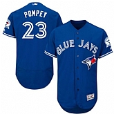 Toronto Blue Jays #23 Dalton Pompey Blue 2016Flexbase Collection Baseball Jersey DingZhi,baseball caps,new era cap wholesale,wholesale hats